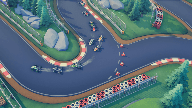 Captura de pantalla del juego Circuit Superstars