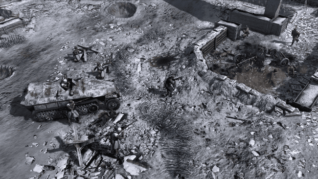 Call to Arms – Gates of Hell: Captura de tela do jogo Ostfront