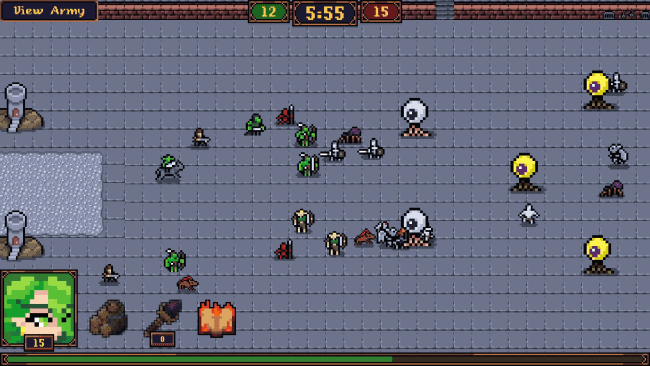 Castle Warriors game screenshot