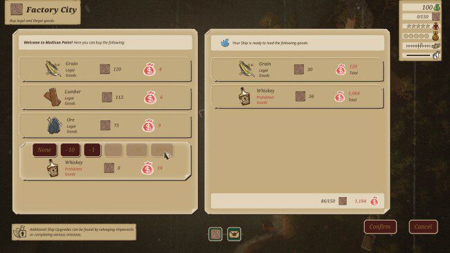 Bootleg Steamer oyununun ekran görüntüsü