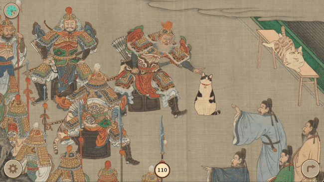 Cats of the Tang Dynasty game screenshot