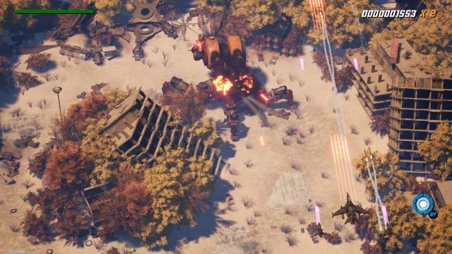 Captura de pantalla del juego Cloud Cutter