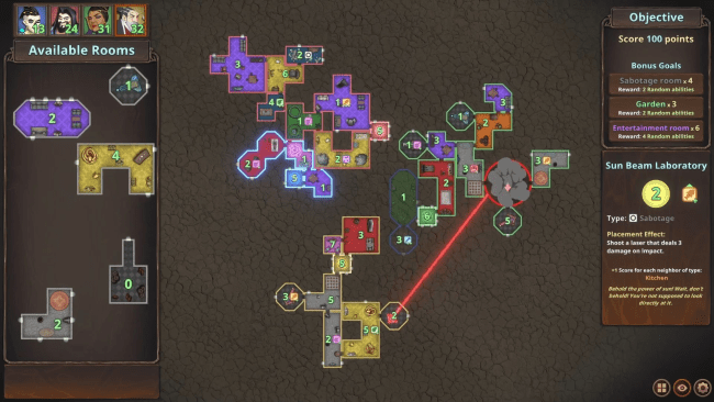 Chambers Of Devious Design game screenshot