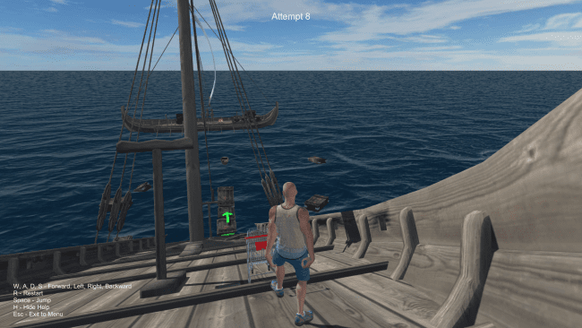 Captura de tela do jogo Cart Racer