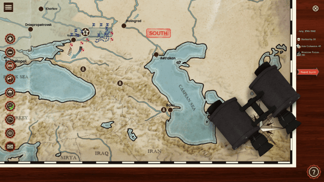 Caldeirões de Guerra – Captura de tela do jogo de Stalingrado