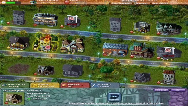 Build-a-Lot : capture d'écran du jeu Passeport pour l'Europe