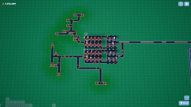 Capture d'écran du jeu de construction