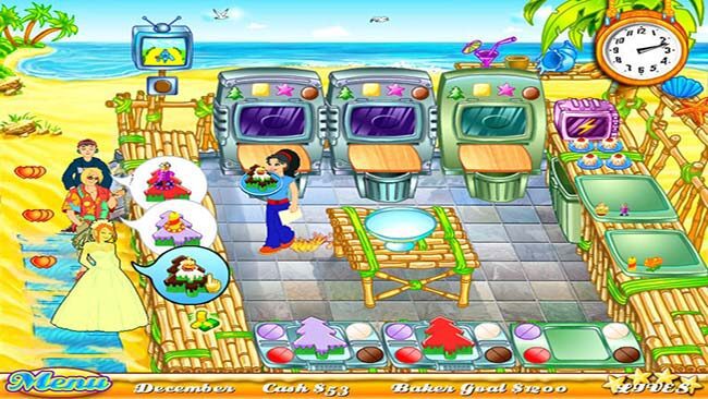 Cake Mania oyununun ekran görüntüleri