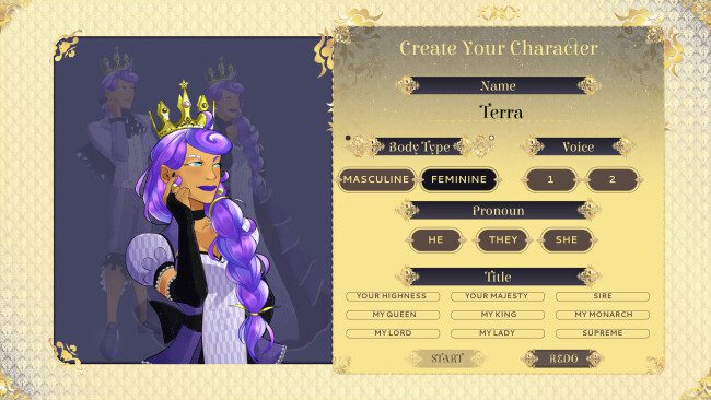 Captura de tela do jogo Celestial Crowns