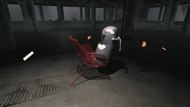 Captura de tela do jogo Chair F*cking Simulator