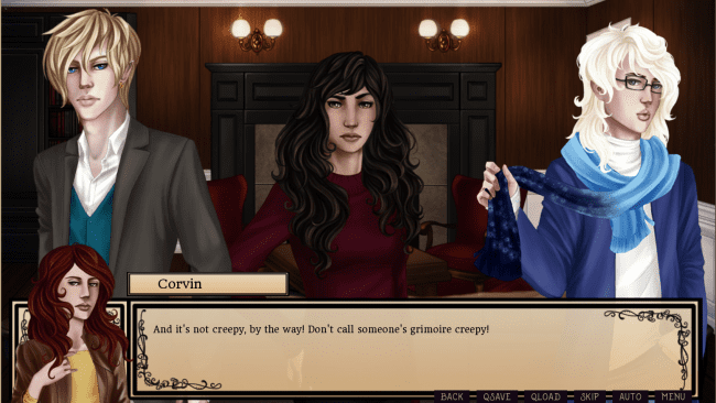 Captura de tela do jogo Changeling