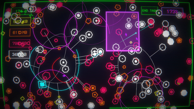 Capture d'écran du jeu Bytecollector