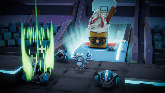 Screenshot of noisy game