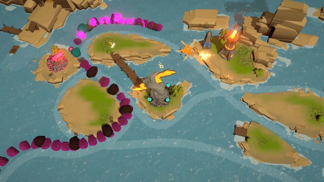 Cliff & Field Tower Defense game screenshot