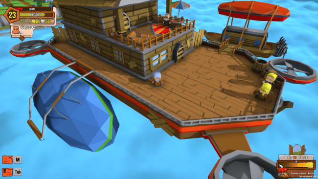 Captura de pantalla del juego Craftlands Workshoppe