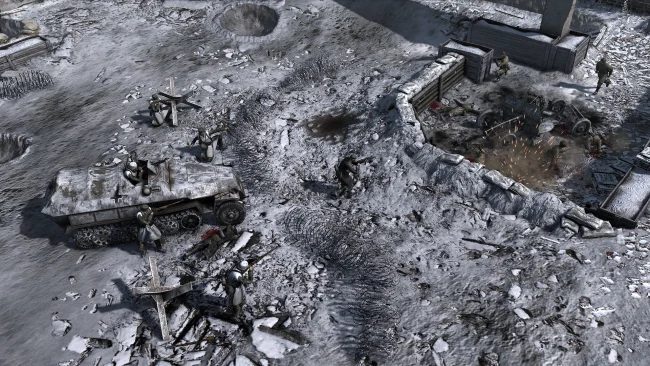 Appel aux armes – Gates of Hell: Capture d'écran du gameplay d'Ostfront