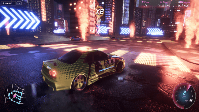 Captura de pantalla de CrashMetal – Cyberpunk para PC