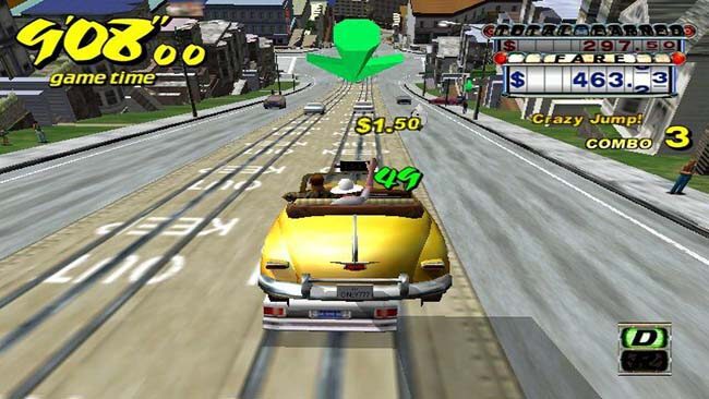 Captura de pantalla de Crazy Taxi para PC
