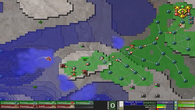 Creeper World: Captura de pantalla para PC Edición Aniversario