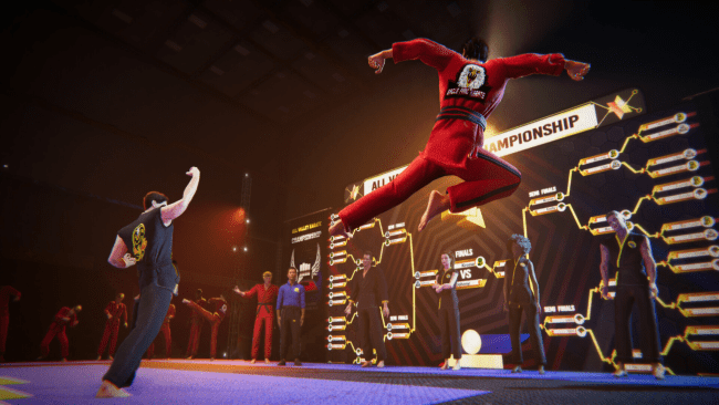 Cobra Kai: Dojos Rising Gameplay Screenshot