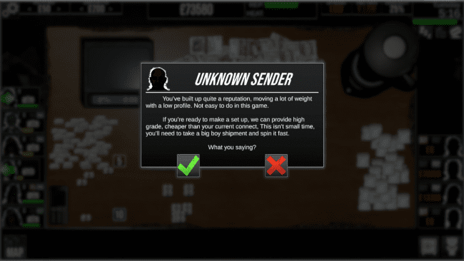 Cocaine Dealer Game Screenshot