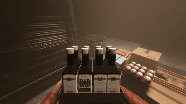 Creepy Shift: captura de pantalla del juego Roadside Diner