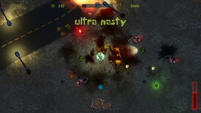 Captain Diarrhea et partage de capture d'écran du jeu