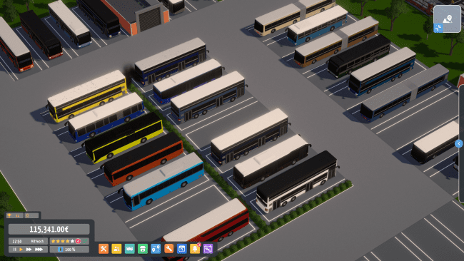 Captura de tela do jogo City Bus Manager