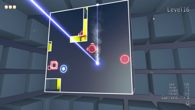 Captura de pantalla del juego Cubixx HD