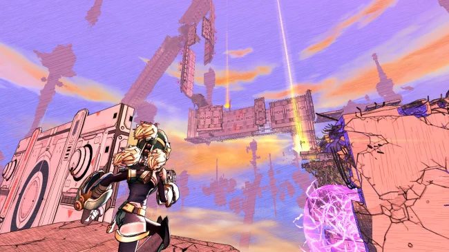 Captura de tela do jogo construído na nuvem