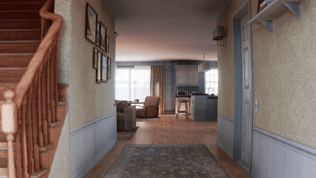 Captura de pantalla de PC de la Casa Maldita