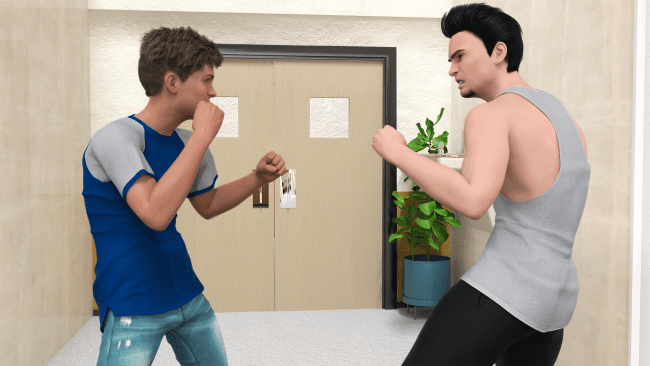 Captura de tela do jogo College Kings