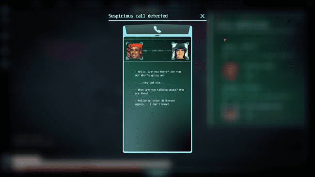 Anti-terrorist agency game screenshot
