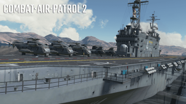 Combat Air Patrol – Captura de tela do jogo Military Flight Simulator