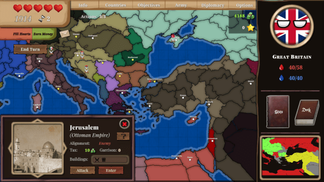 Countryball: Europe Game Screenshot