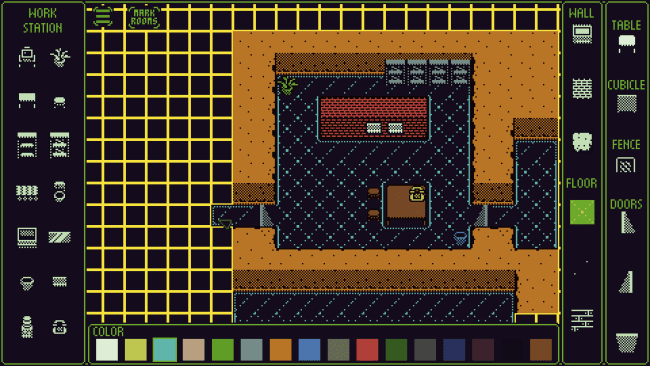 Covid simulator game screenshot