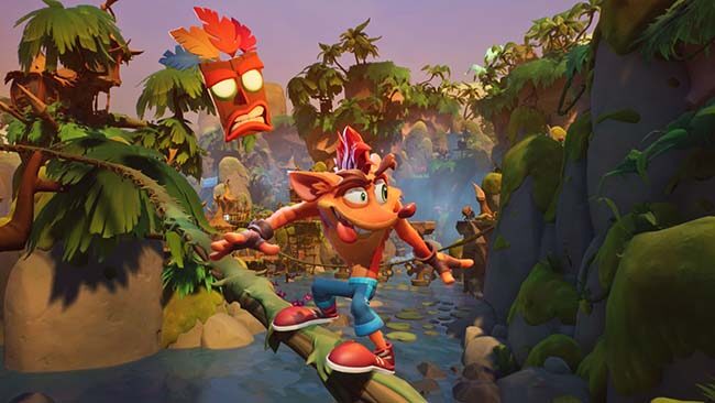 Crash Bandicoot: It's About Time Game Screenshot