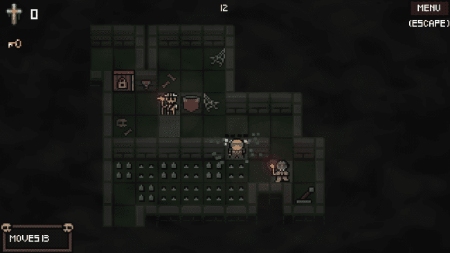 Captura de pantalla del juego Dark Crypt