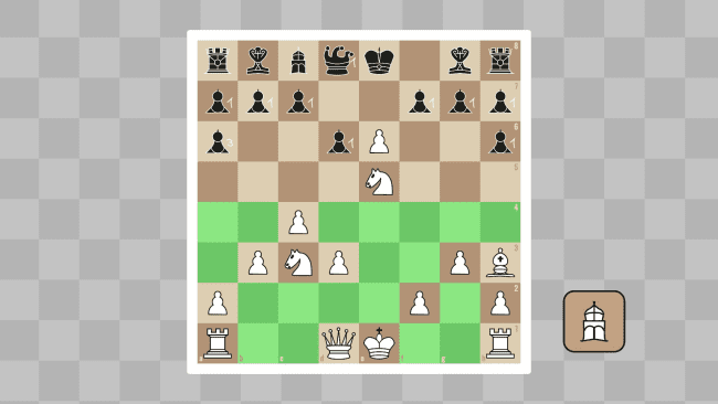 Échecs : Capture d'écran du jeu Lost Pieces