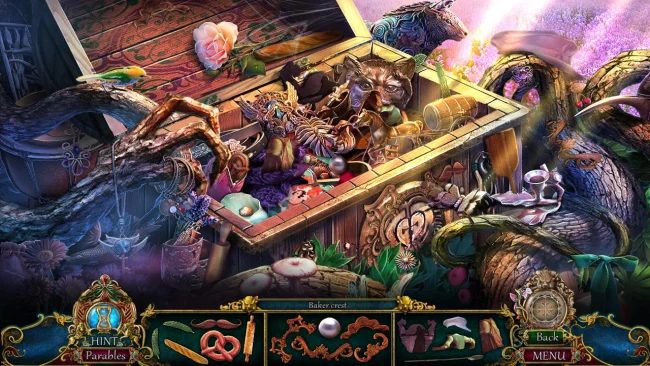 Captura de pantalla del juego Dark Parables: Queen of Sands Collector's Edition