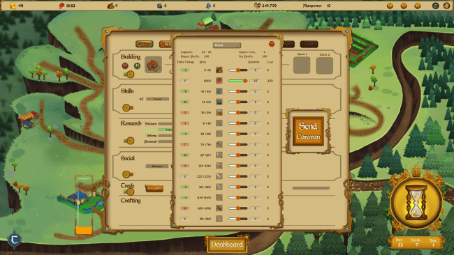 Captura de tela do jogo Conqueror AD