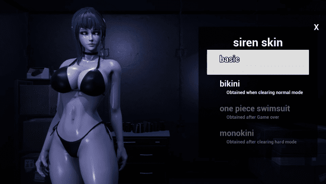 Captura de pantalla del juego Dark Siren