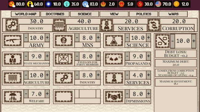 Chine : Capture d'écran du jeu Mao's Legacy