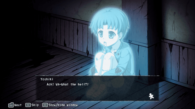 Captura de tela do jogo Corpse Party