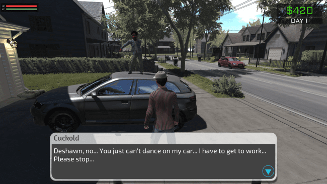 CUCKOLD SIMULATOR: Screenshot of the game Life as a Beta Male Cuckoo