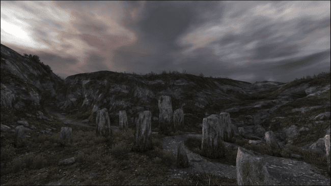 Dear Esther: captura de pantalla del juego Landmark Edition
