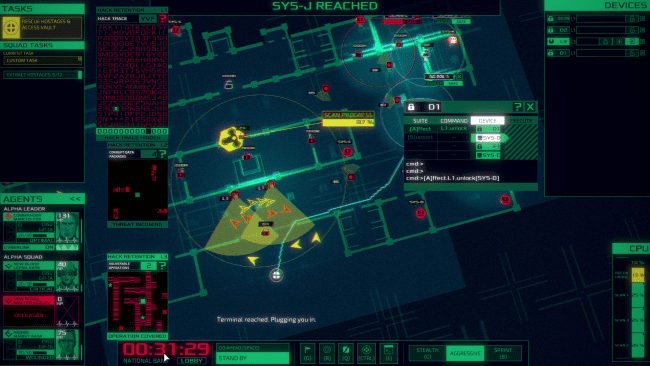 Cyber ​​Ops game screenshot