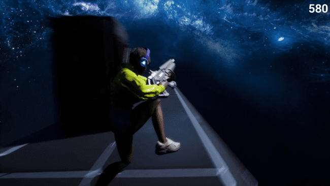 Cyber ​​Runner game screenshot