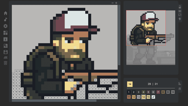 Boyama oyunu: Pixel oyunu ekran görüntüsü