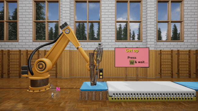 Cybermotion game screenshot